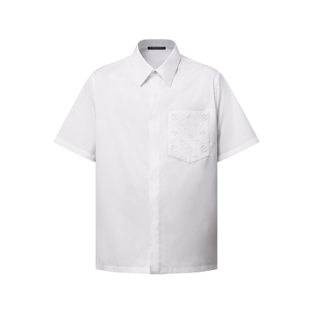 Monogram Pocket Short-Sleeved Shirt - Men - Ready-to-Wear | LOUIS